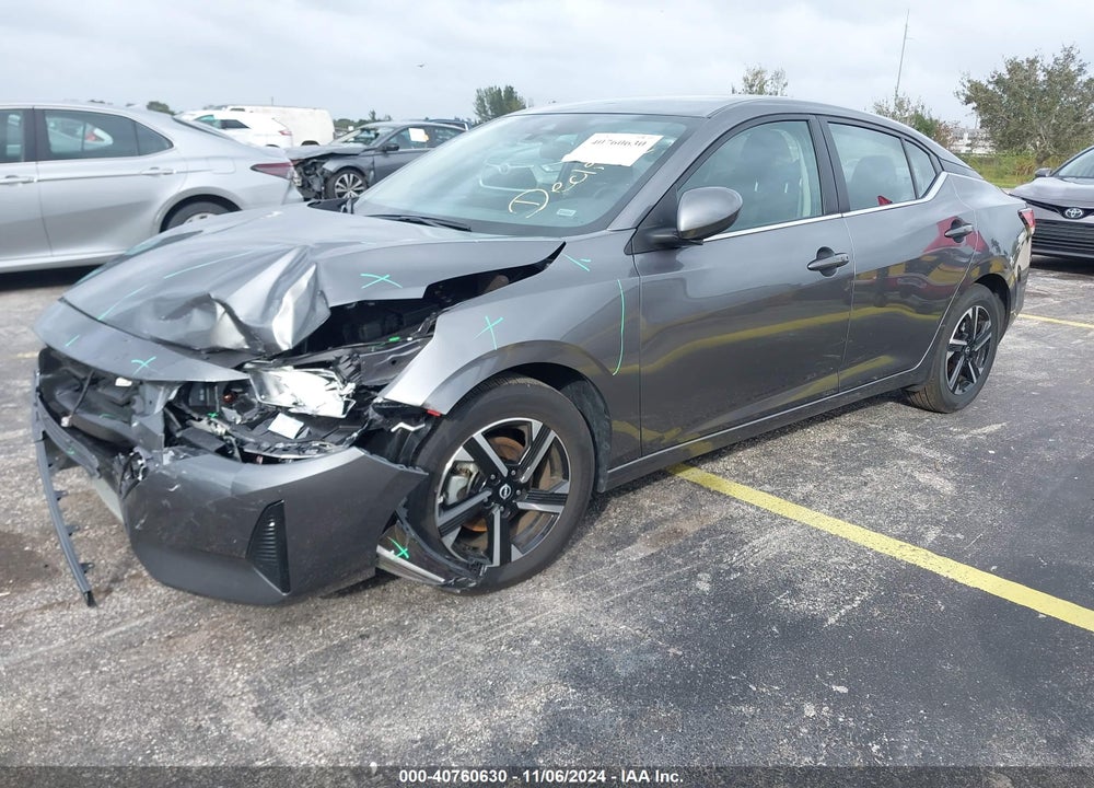 2024 NISSAN SENTRA SV XTRONIC CVT VIN: 3N1AB8CV4RY365520