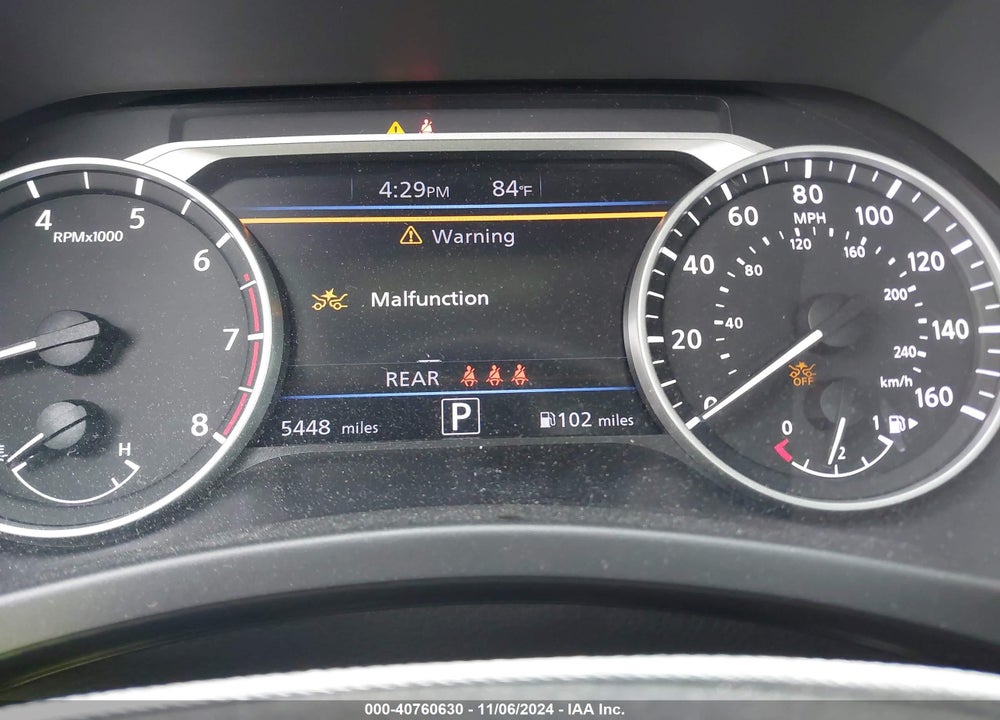 2024 NISSAN SENTRA SV XTRONIC CVT VIN: 3N1AB8CV4RY365520