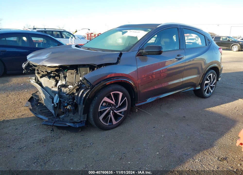2019 HONDA HR-V SPORT VIN: 3CZRU6H16KG722318