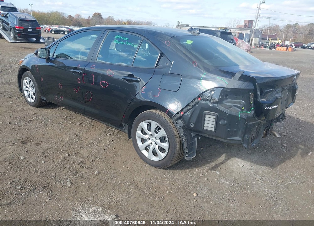 2021 TOYOTA COROLLA LE VIN: 5YFEPMAE9MP262503