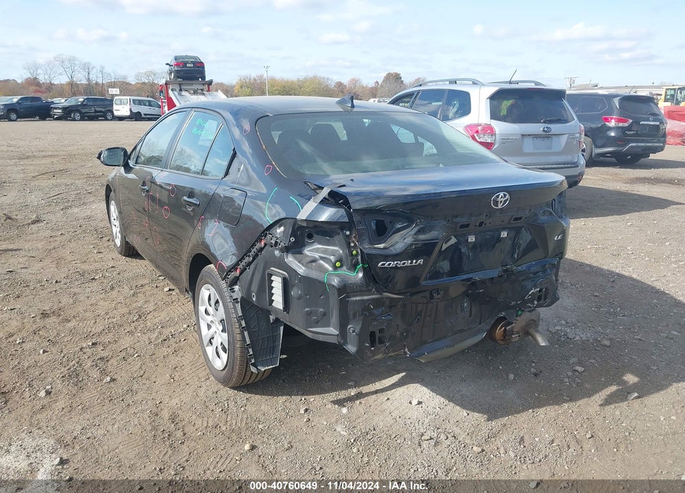 2021 TOYOTA COROLLA LE VIN: 5YFEPMAE9MP262503
