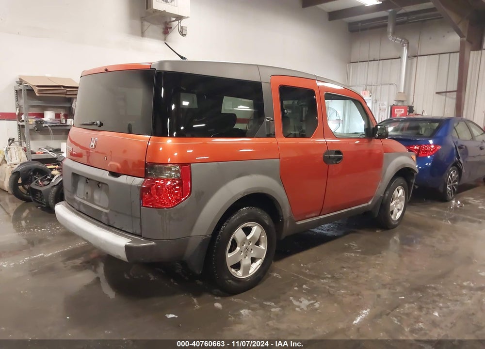 2004 HONDA ELEMENT EX VIN: 5J6YH28554L000243