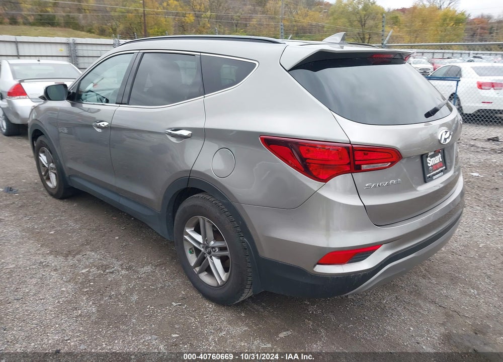 2017 HYUNDAI SANTA FE SPORT 2.4L VIN: 5XYZU3LB3HG408766