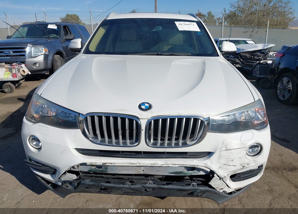 2016 BMW X3 SDRIVE28I VIN: 5UXWZ7C58G0R31760