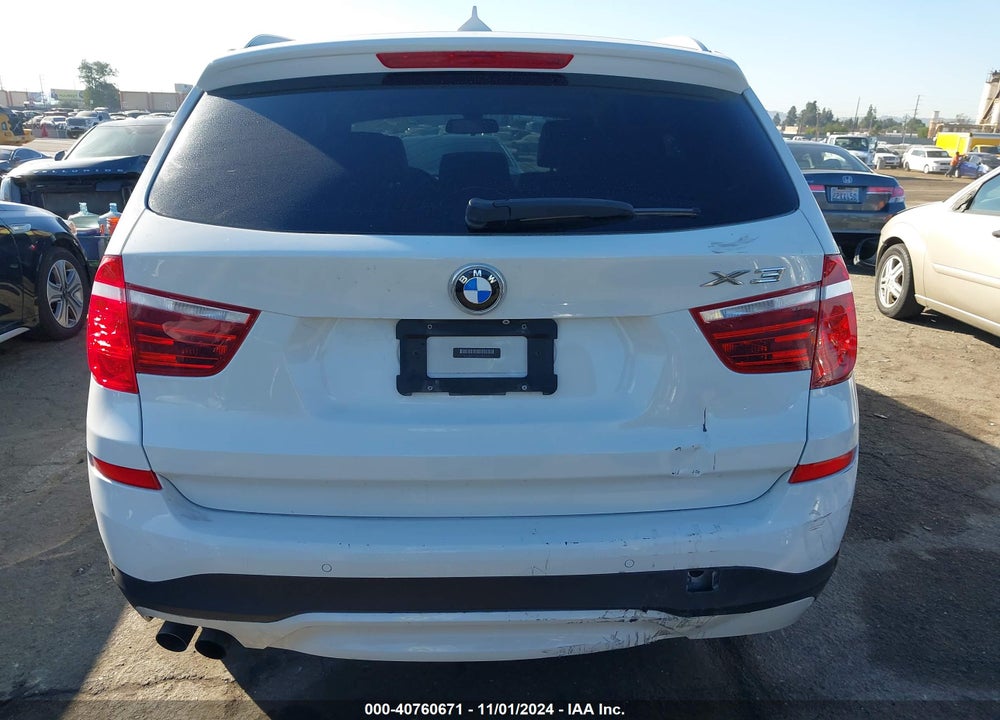2016 BMW X3 SDRIVE28I VIN: 5UXWZ7C58G0R31760