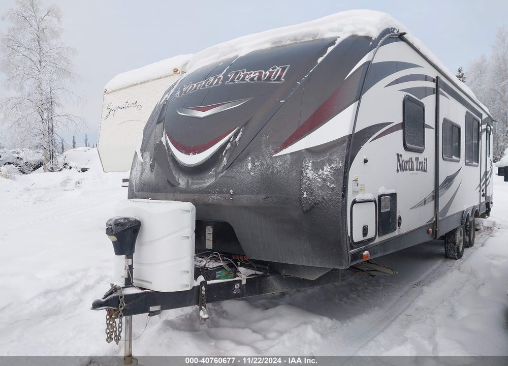 2016 HEARTLAND NORTH TRAIL 27BHDS VIN: 5SFNB3226GE309367