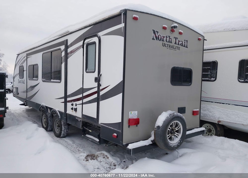 2016 HEARTLAND NORTH TRAIL 27BHDS VIN: 5SFNB3226GE309367