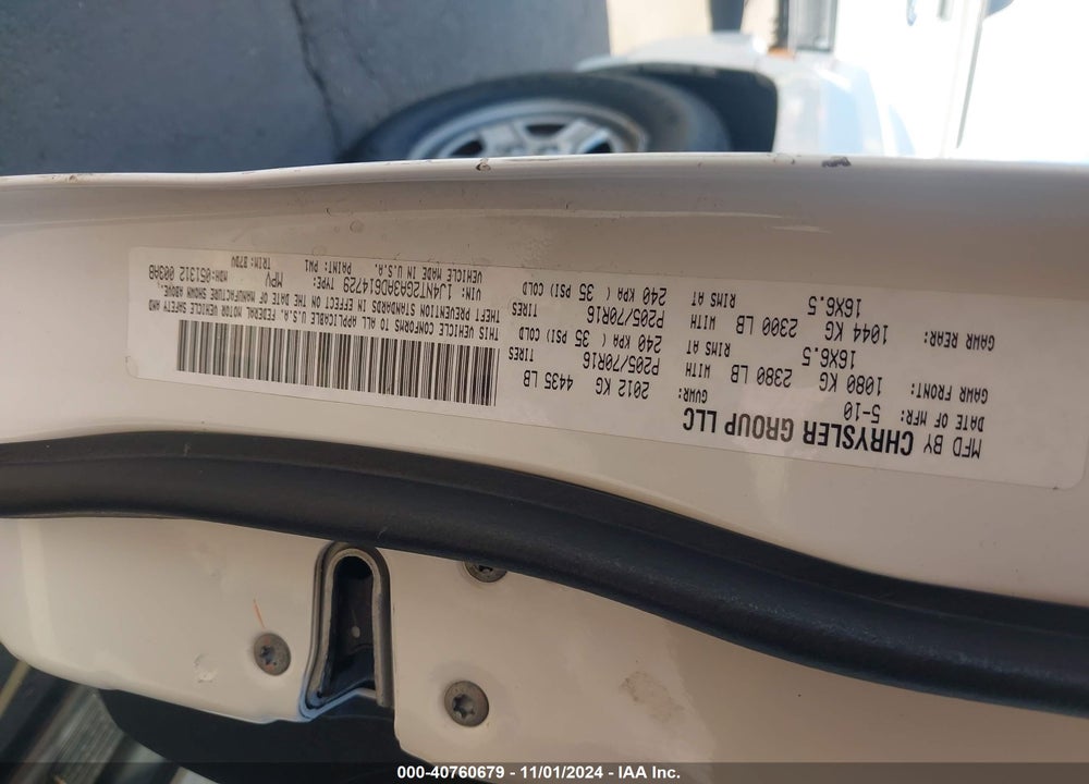 2010 JEEP PATRIOT SPORT VIN: 1J4NT2GA3AD614729