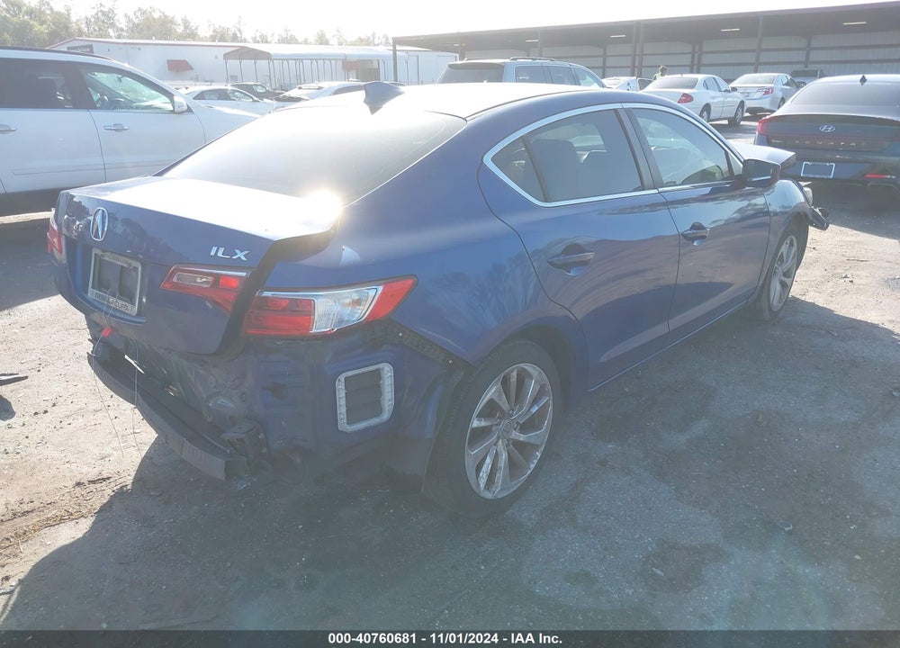 2016 ACURA ILX 2.4L/WATCH PLUS PACKAGE VIN: 19UDE2F39GA010399