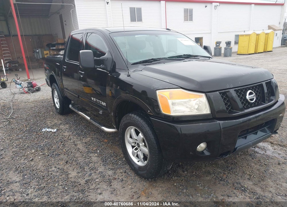 2008 NISSAN TITAN VIN: 1N6BA07C78N340649