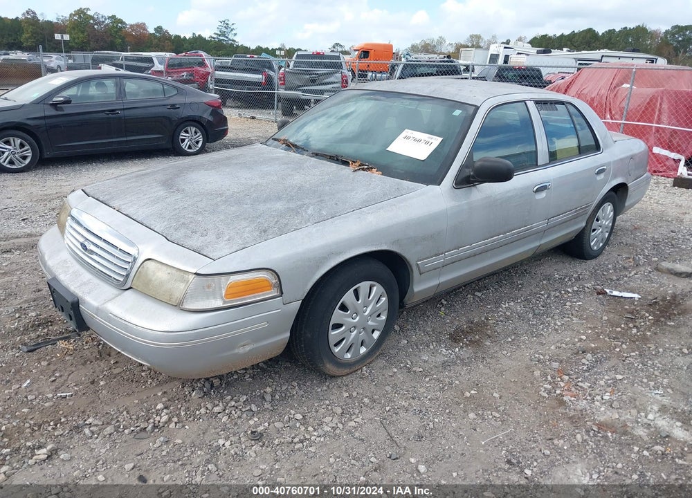2003 FORD CROWN VICTORIA POLICE VIN: 2FAHP71W13X205008