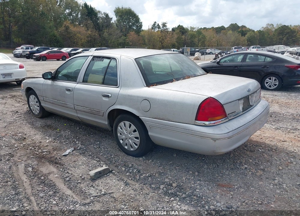 2003 FORD CROWN VICTORIA POLICE VIN: 2FAHP71W13X205008