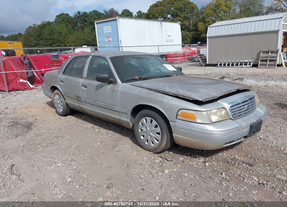 2003 FORD CROWN VICTORIA POLICE VIN: 2FAHP71W13X205008