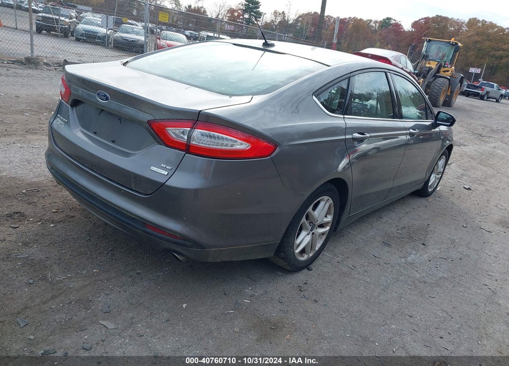 2014 FORD FUSION SE VIN: 1FA6P0HD4E5397533