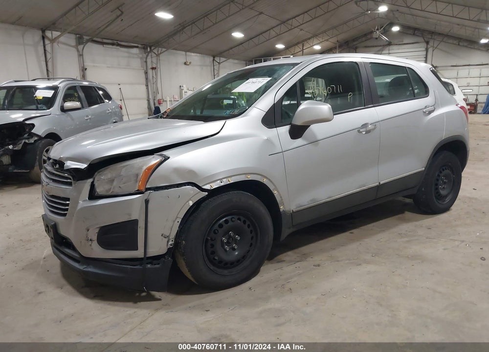 2015 CHEVROLET TRAX 1LS VIN: KL7CJKSB0FB217210