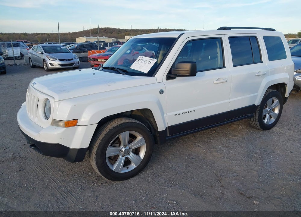 2017 JEEP PATRIOT SPORT 4X4 VIN: 1C4NJRBB2HD206463