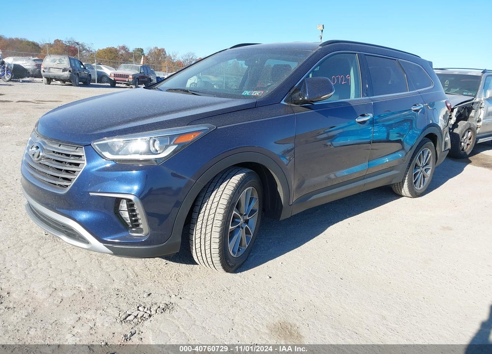 2018 HYUNDAI SANTA FE SE VIN: KM8SNDHF5JU287206