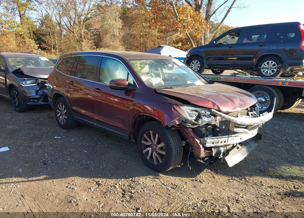 2019 HONDA PILOT EX-L VIN: 5FNYF6H52KB068373