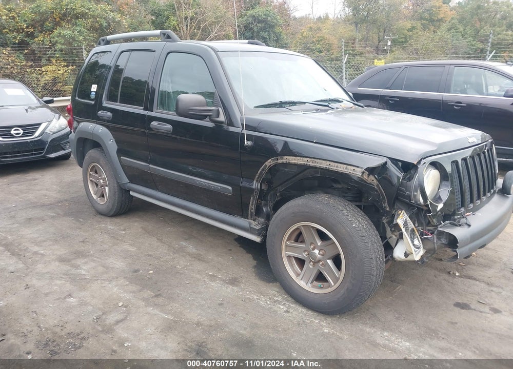 2006 JEEP LIBERTY RENEGADE VIN: 1J4GK38K16W185563