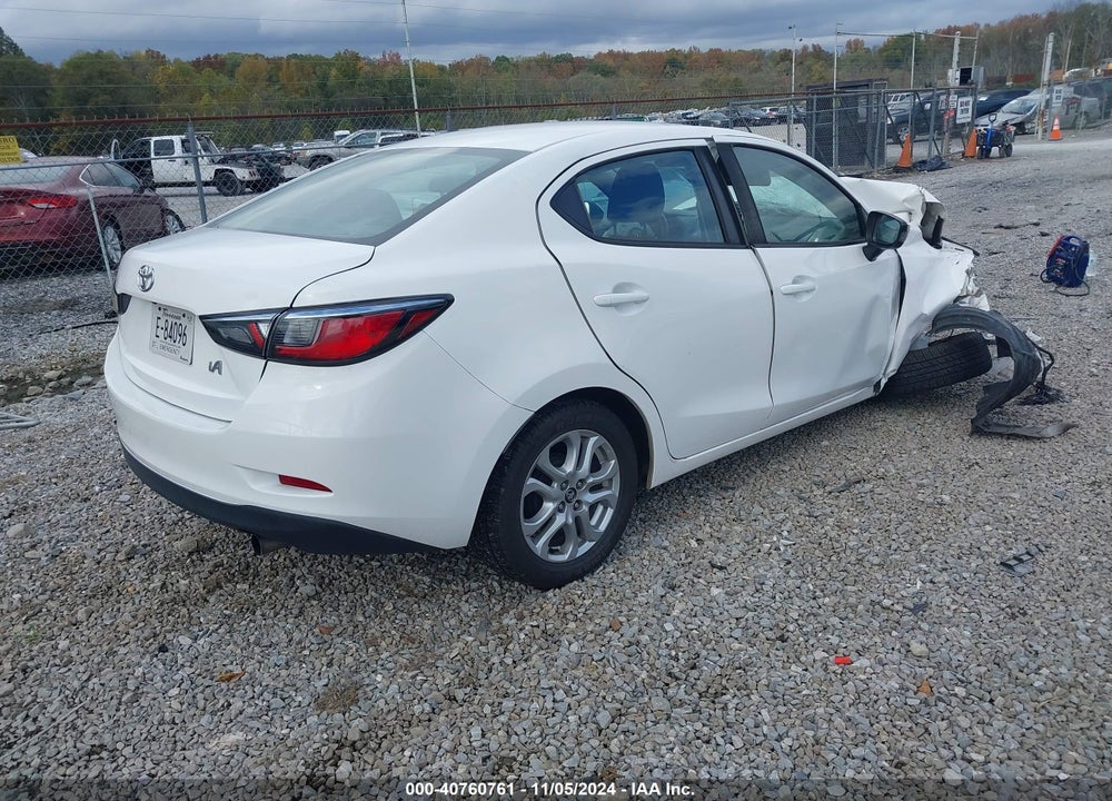 2017 TOYOTA YARIS IA VIN: 3MYDLBYV4HY171602