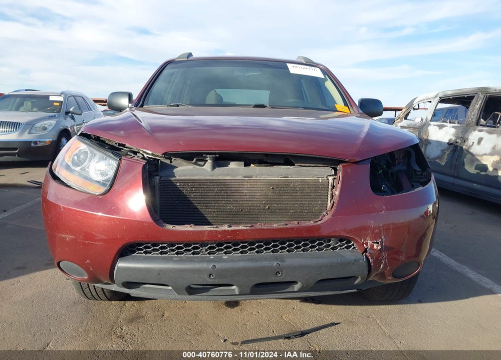 2009 HYUNDAI SANTA FE GLS VIN: 5NMSG13D89H316607
