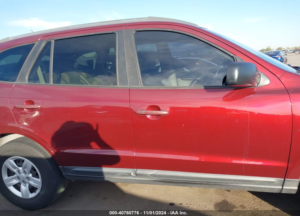 2009 HYUNDAI SANTA FE GLS VIN: 5NMSG13D89H316607
