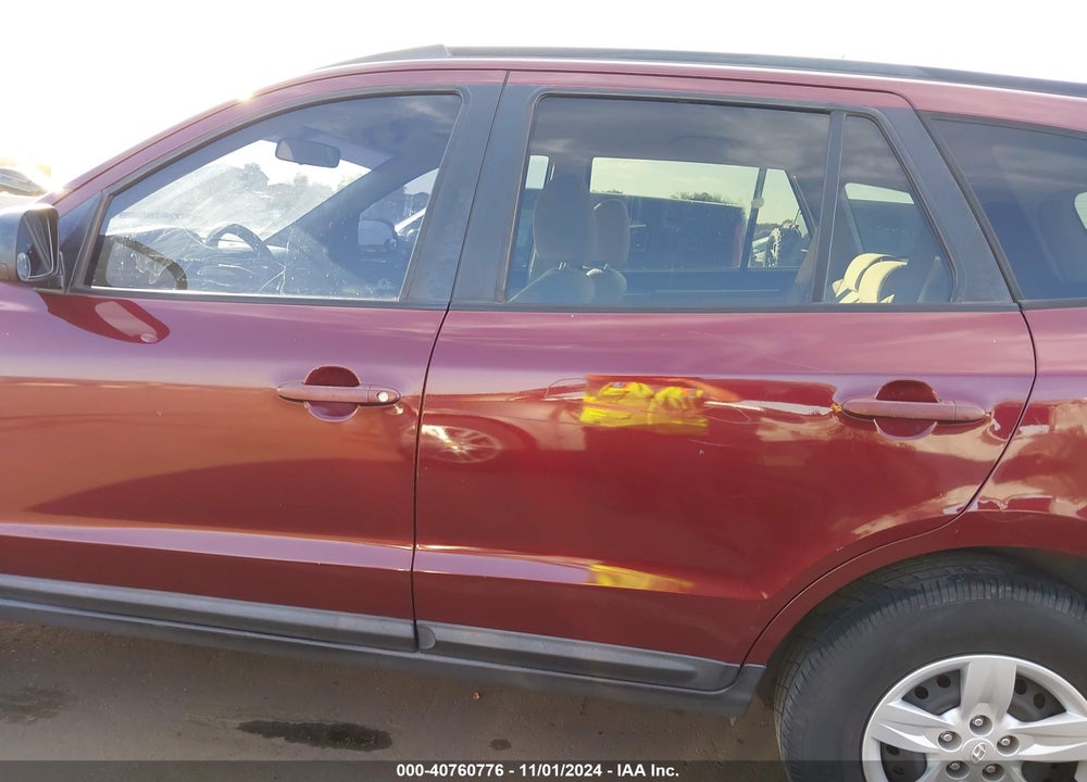 2009 HYUNDAI SANTA FE GLS VIN: 5NMSG13D89H316607