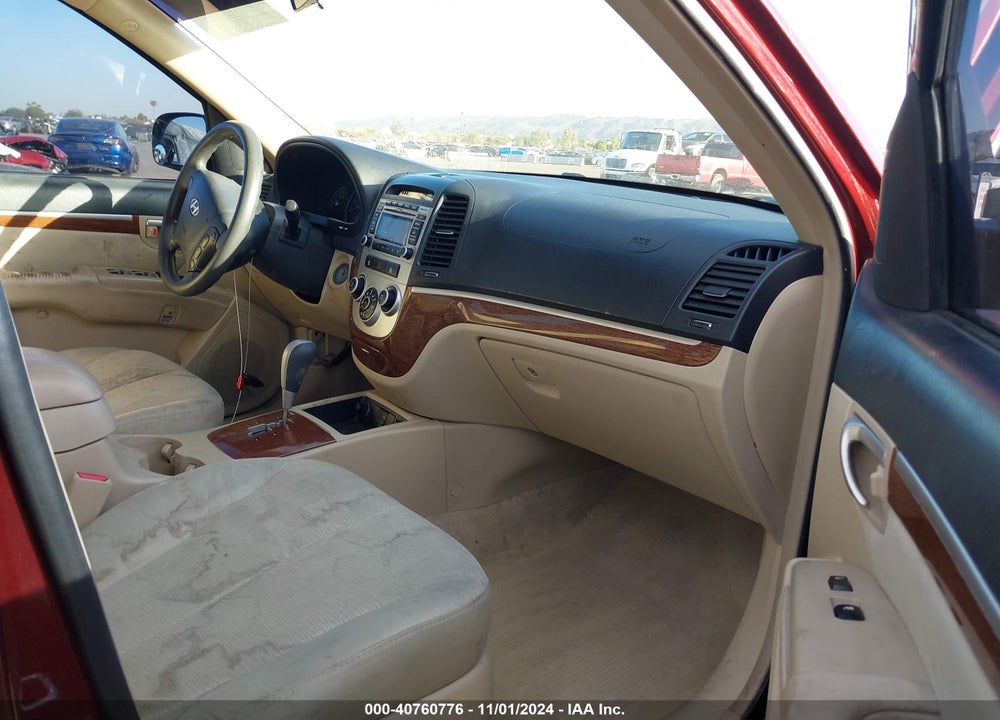 2009 HYUNDAI SANTA FE GLS VIN: 5NMSG13D89H316607