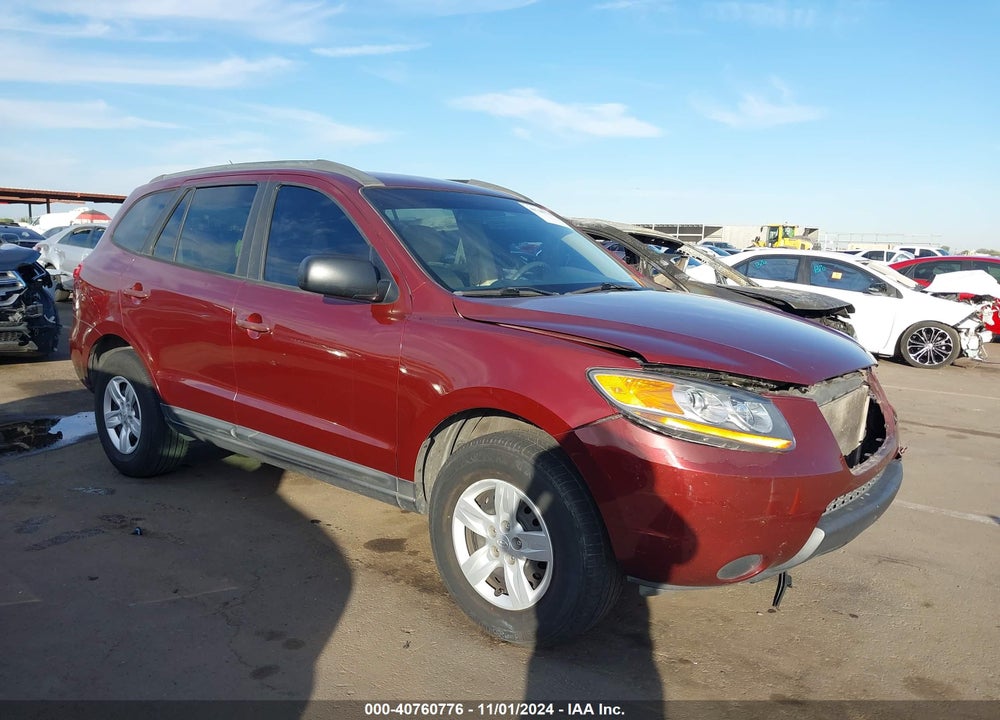 2009 HYUNDAI SANTA FE GLS VIN: 5NMSG13D89H316607