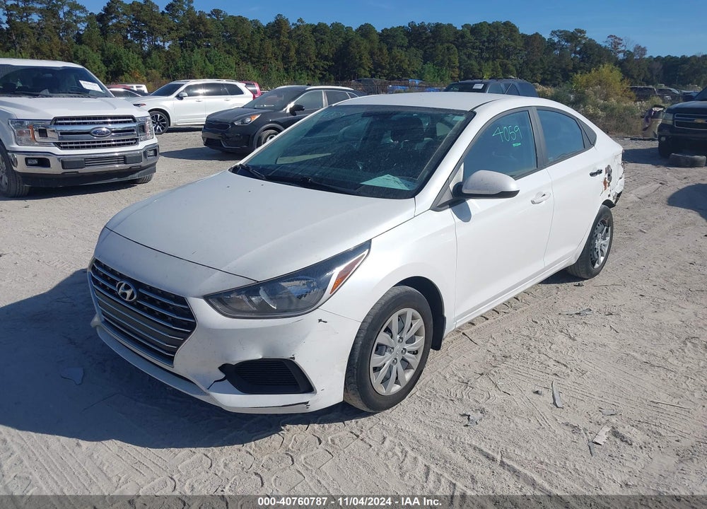 2022 HYUNDAI ACCENT VIN: 3KPC24A66NE168807