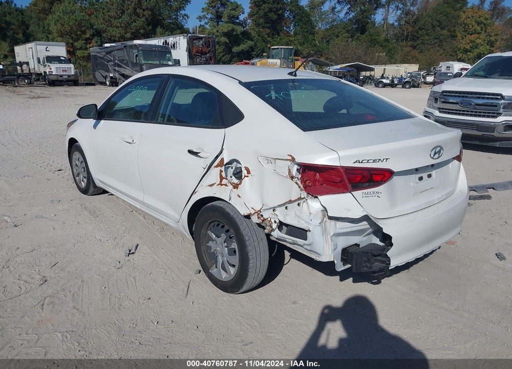 2022 HYUNDAI ACCENT VIN: 3KPC24A66NE168807