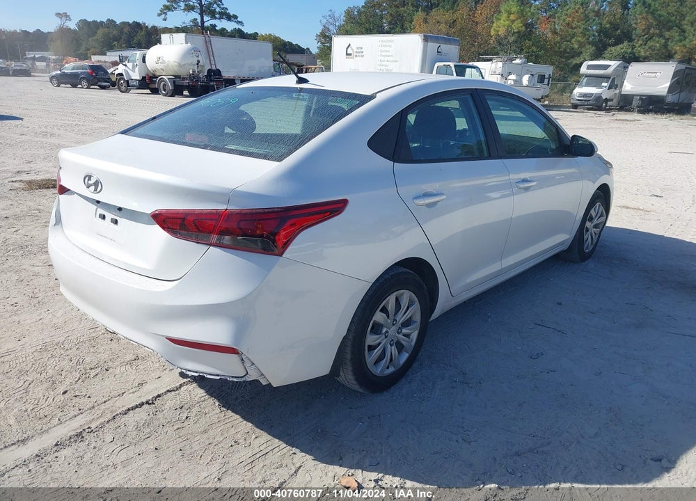 2022 HYUNDAI ACCENT VIN: 3KPC24A66NE168807