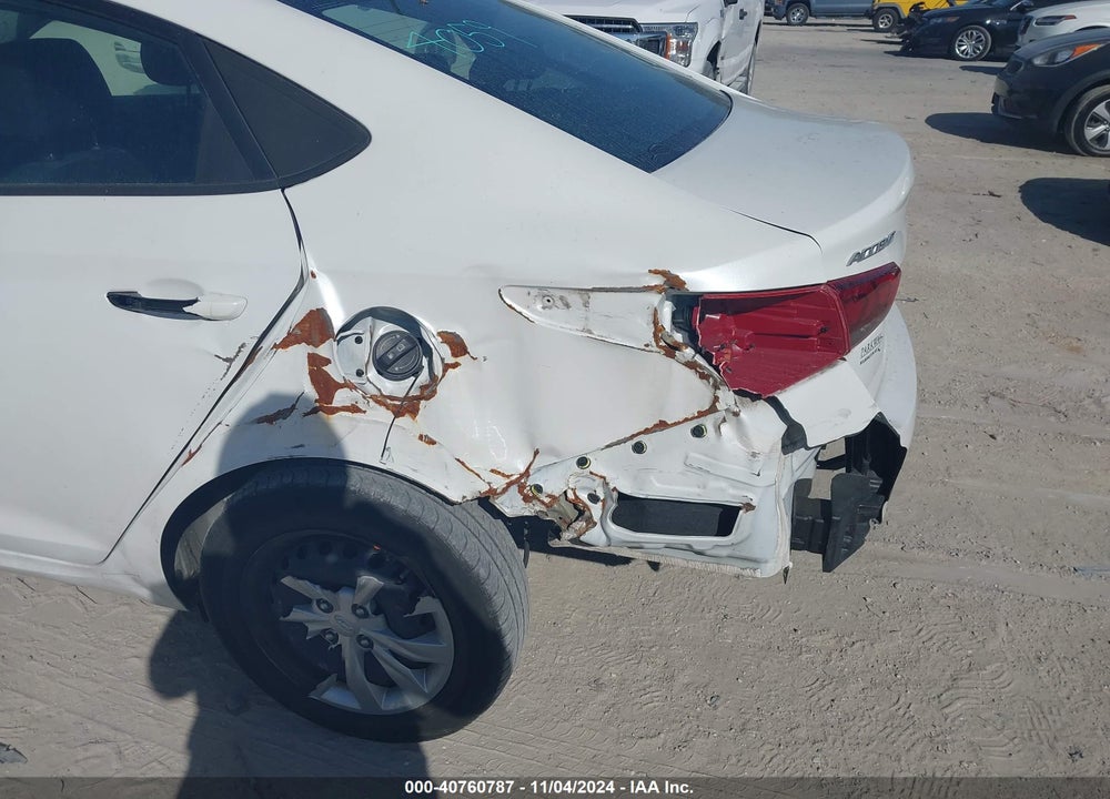 2022 HYUNDAI ACCENT VIN: 3KPC24A66NE168807