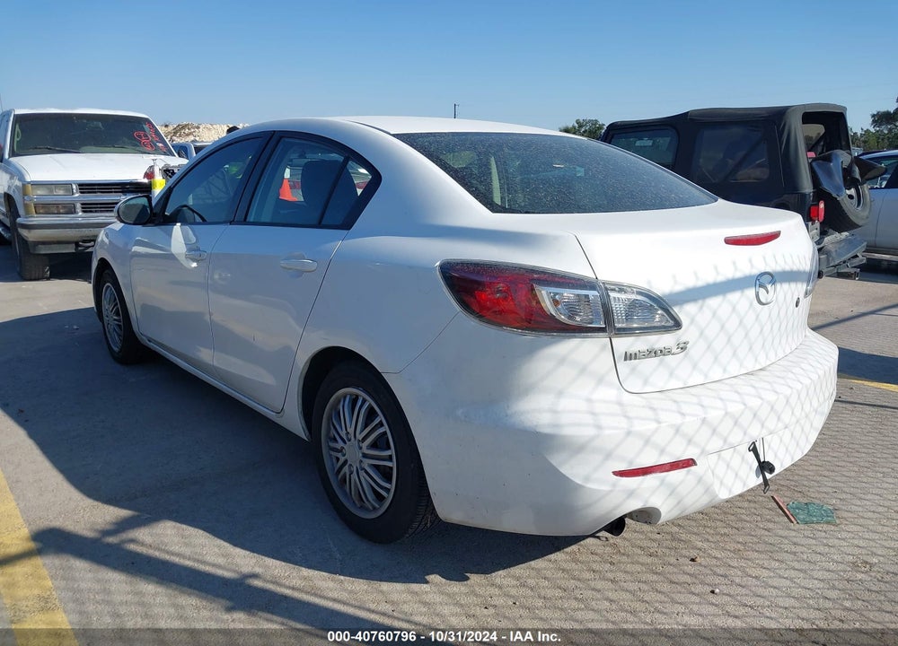 2013 MAZDA 3 I SV VIN: JM1BL1TF6D1702278