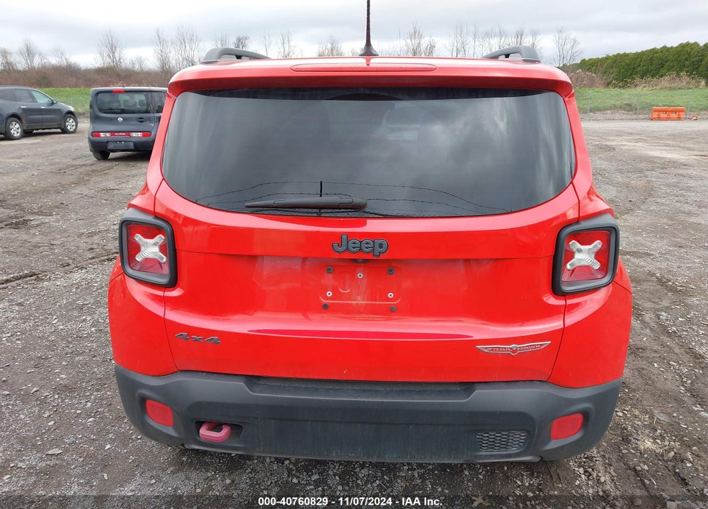 2017 JEEP RENEGADE TRAILHAWK 4X4 VIN: ZACCJBCBXHPE86986