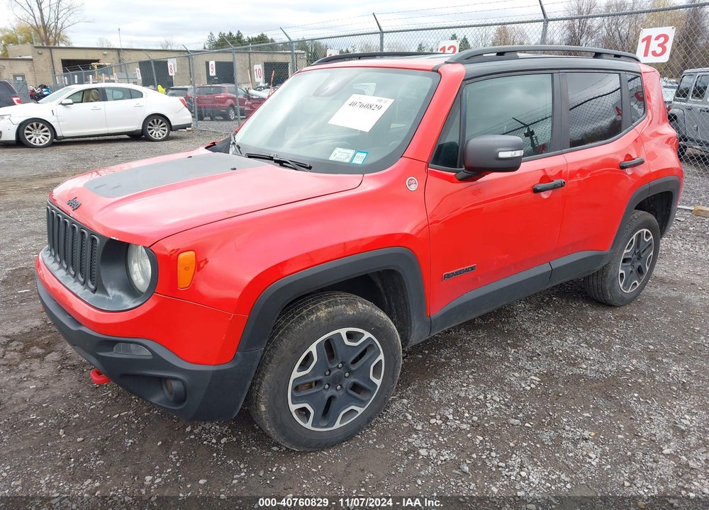 2017 JEEP RENEGADE TRAILHAWK 4X4 VIN: ZACCJBCBXHPE86986