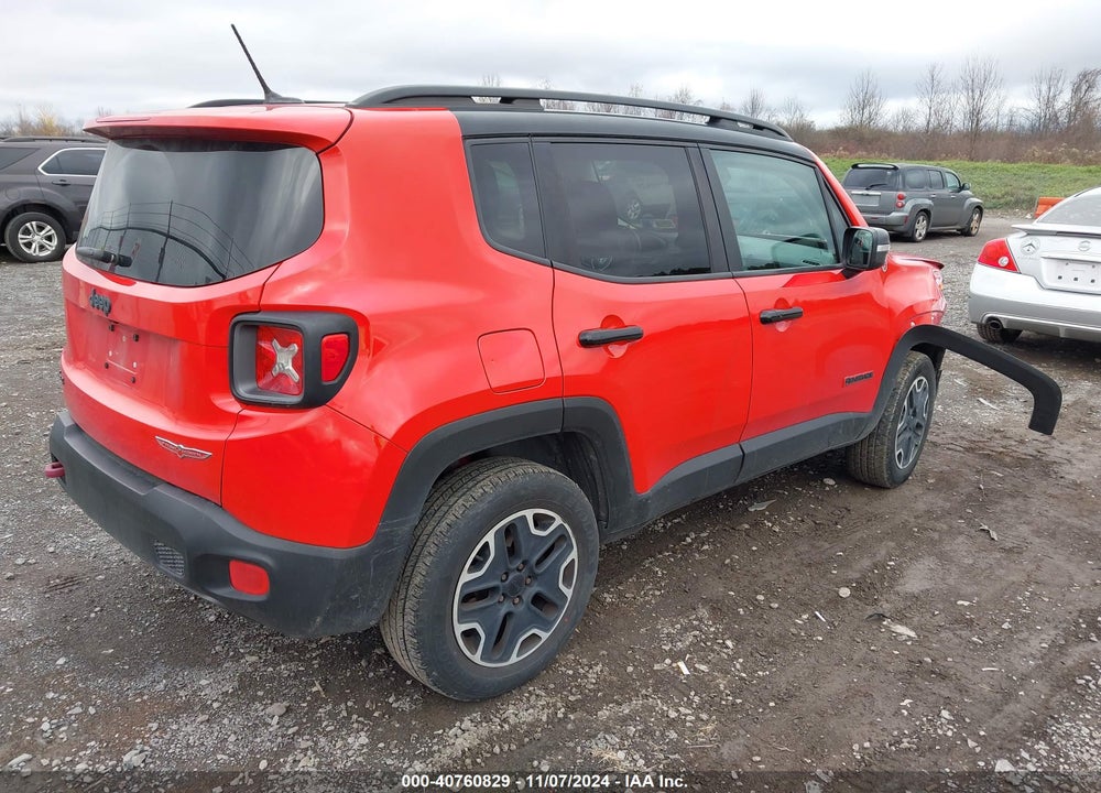 2017 JEEP RENEGADE TRAILHAWK 4X4 VIN: ZACCJBCBXHPE86986
