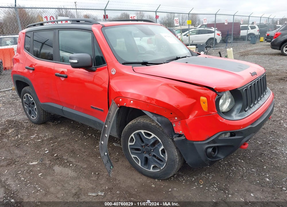 2017 JEEP RENEGADE TRAILHAWK 4X4 VIN: ZACCJBCBXHPE86986