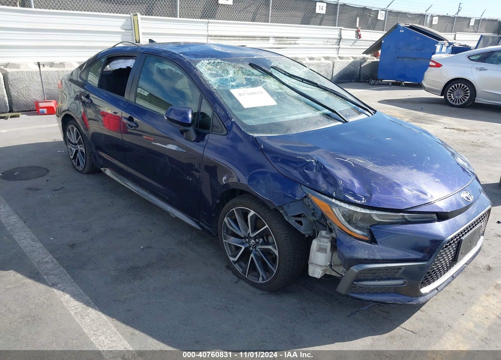 2020 TOYOTA COROLLA SE VIN: JTDS4RCE0LJ008171