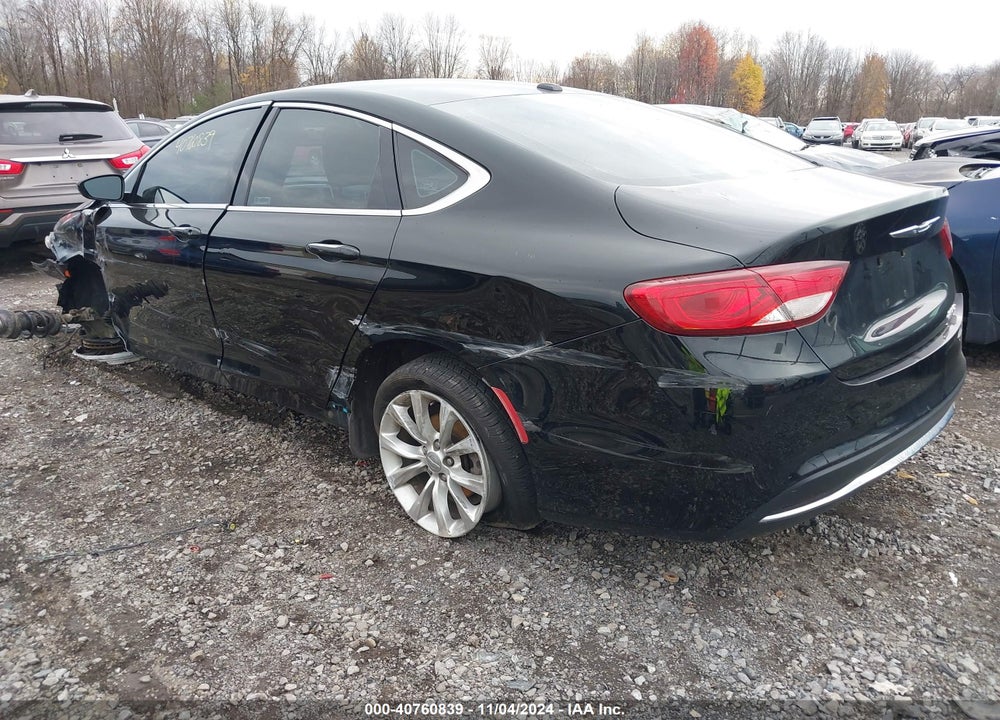 2015 CHRYSLER 200 C VIN: 1C3CCCCB4FN508507