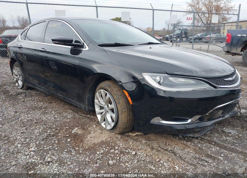 2015 CHRYSLER 200 C VIN: 1C3CCCCB4FN508507