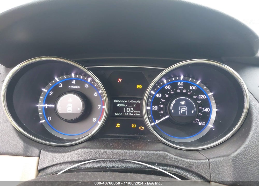 2012 HYUNDAI SONATA GLS VIN: 5NPEB4AC9CH416328