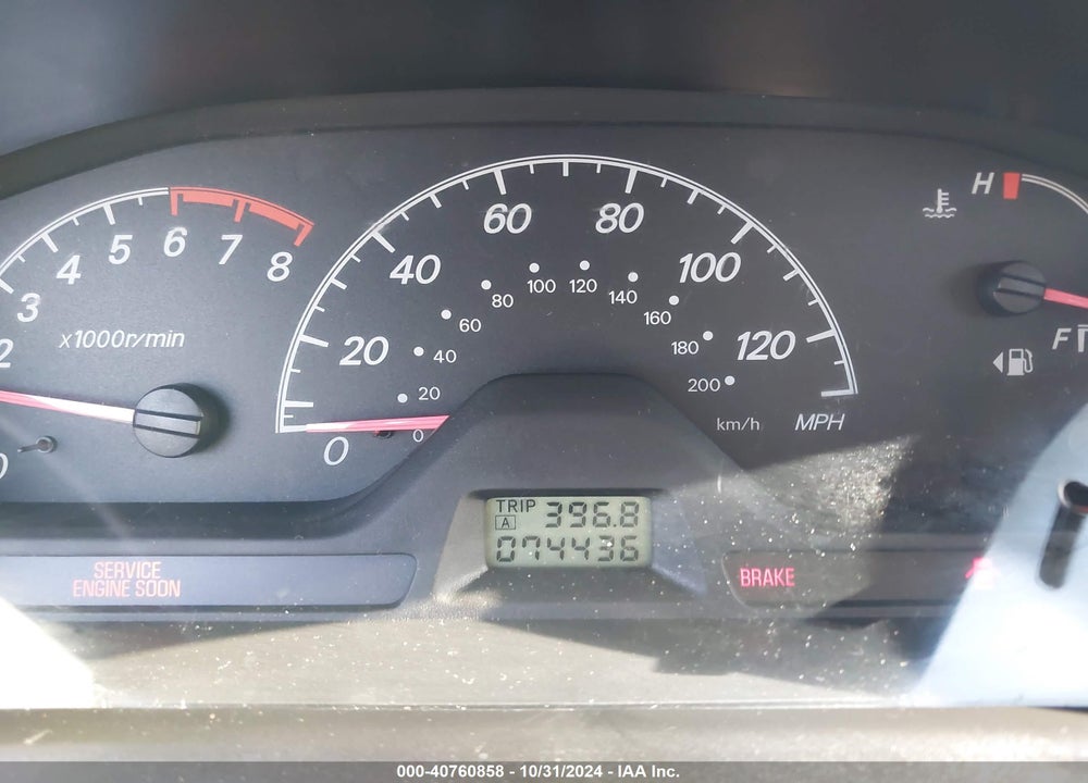 2004 MITSUBISHI LANCER ES VIN: JA3AJ26E74U014796