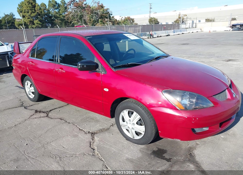 2004 MITSUBISHI LANCER ES VIN: JA3AJ26E74U014796