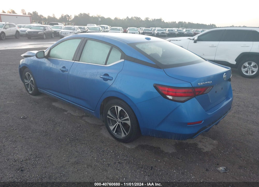2022 NISSAN SENTRA SV XTRONIC CVT VIN: 3N1AB8CV2NY255818