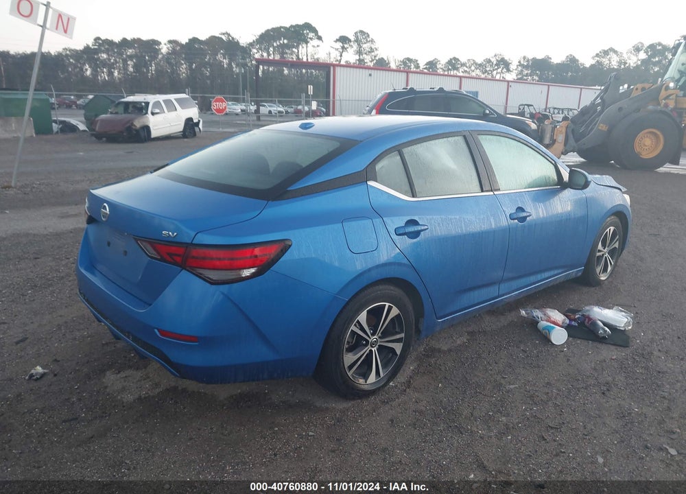 2022 NISSAN SENTRA SV XTRONIC CVT VIN: 3N1AB8CV2NY255818