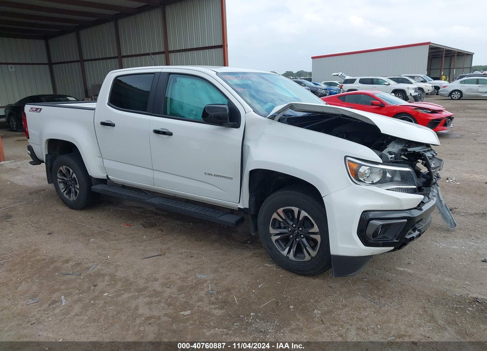 2022 CHEVROLET COLORADO 4WD SHORT BOX Z71 VIN: 1GCGTDEN3N1314731