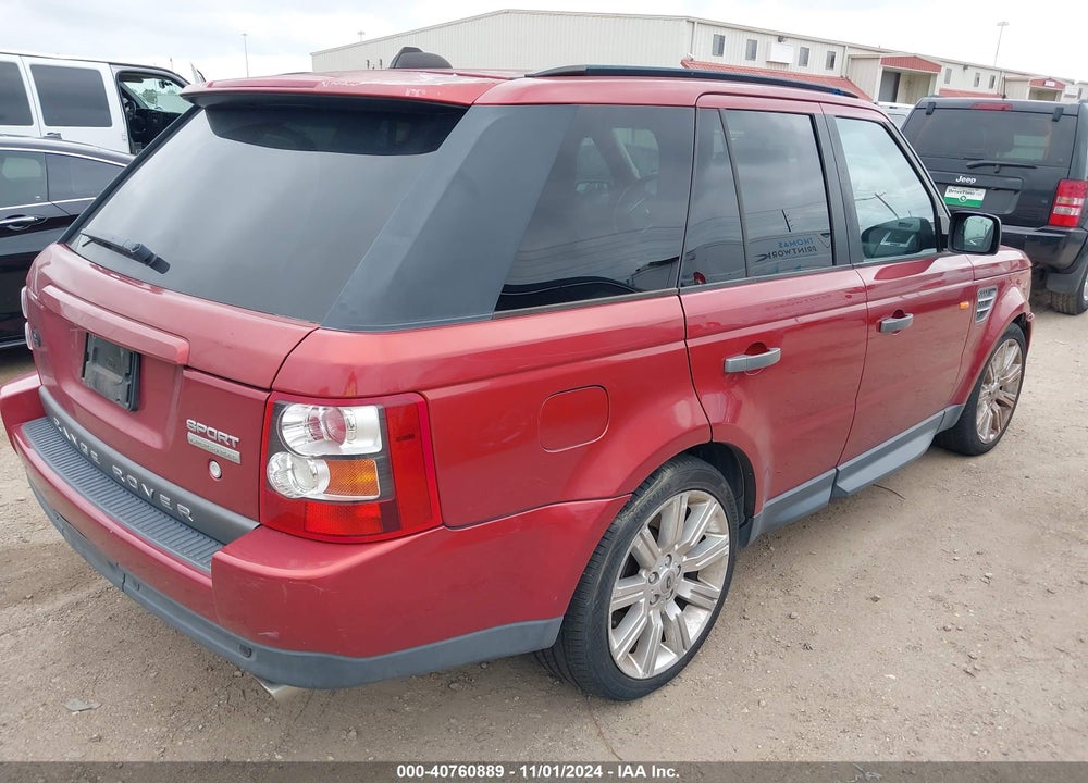 2007 LAND ROVER RANGE ROVER SPORT SUPERCHARGED VIN: SALSH23427A115868