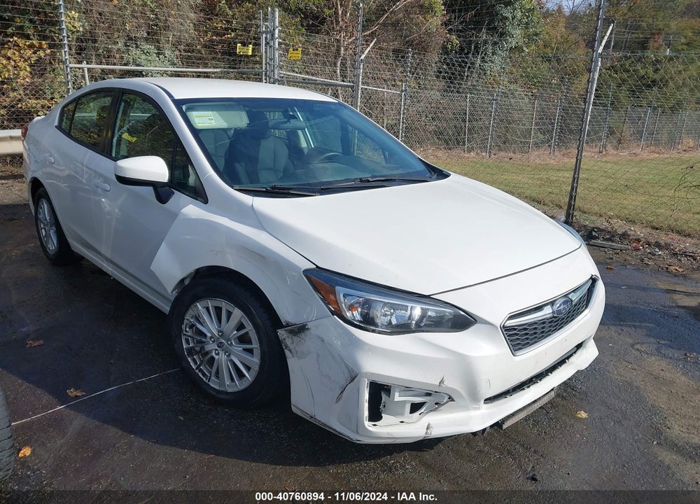 2017 SUBARU IMPREZA 2.0I PREMIUM VIN: 4S3GKAB60H3615285