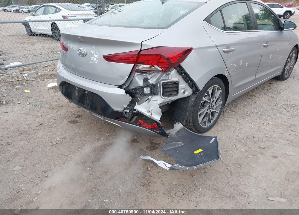 2020 HYUNDAI ELANTRA LIMITED VIN: 5NPD84LF0LH556222
